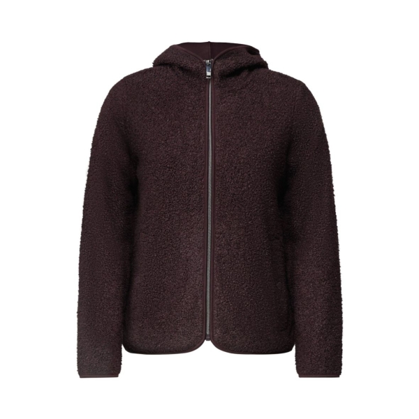 Cecil Damen Teddy-Jacke mit Kapuze