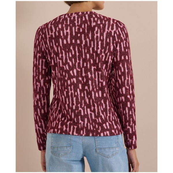 Cecil Damen langarm Shirt mit Rundhals und Print