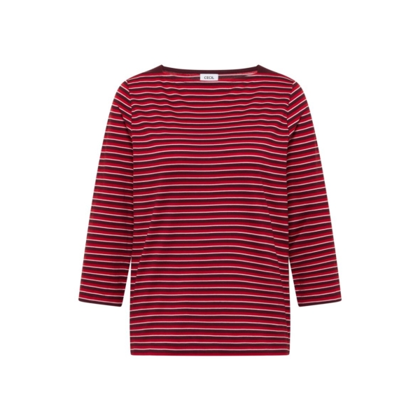 Cecil Damen 3/4 Arm Shirt mit Boat Neck