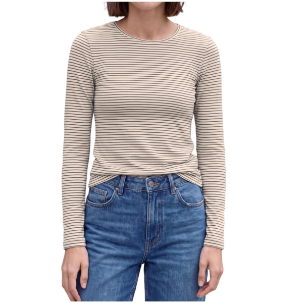 Cecil Damen langarm Shirt mit Streifenmuster