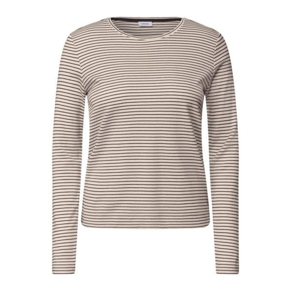 Cecil Damen langarm Shirt mit Streifenmuster