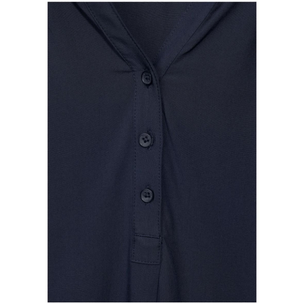 Cecil Damen Bluse Uni Gummizug