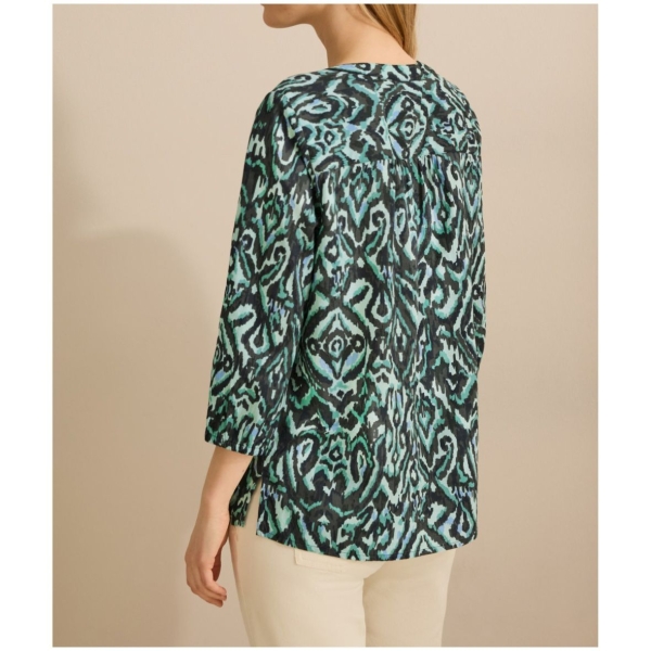 Cecil Damen 3/4 Arm Bluse bedruckt