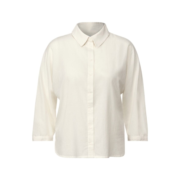 Cecil Damen 3/4 Arm Bluse mit Streifenstruktur