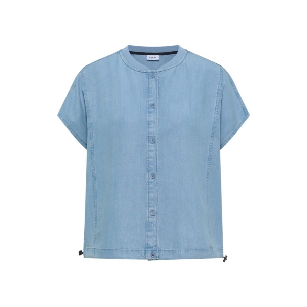 Cecil Damen Bluse in Jeansoptik Blouson