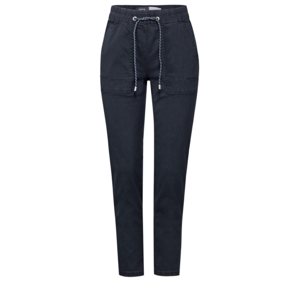 Cecil Damen Hose Washed Look