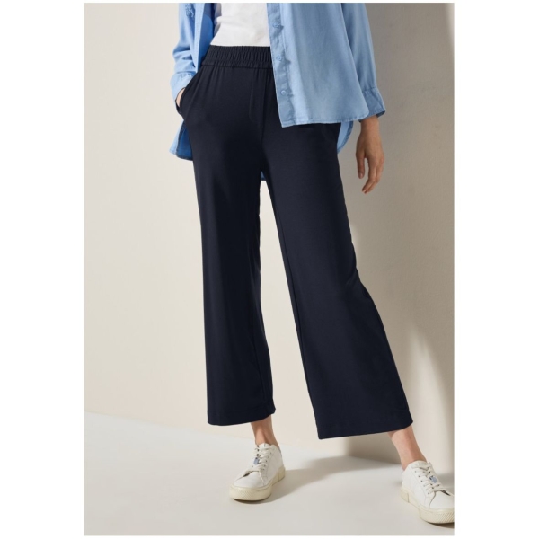 Cecil Damen Hose Wide Leg Jersey