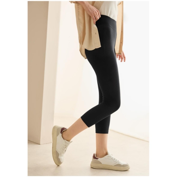 Cecil Damen Leggings 3/4 lang Basic