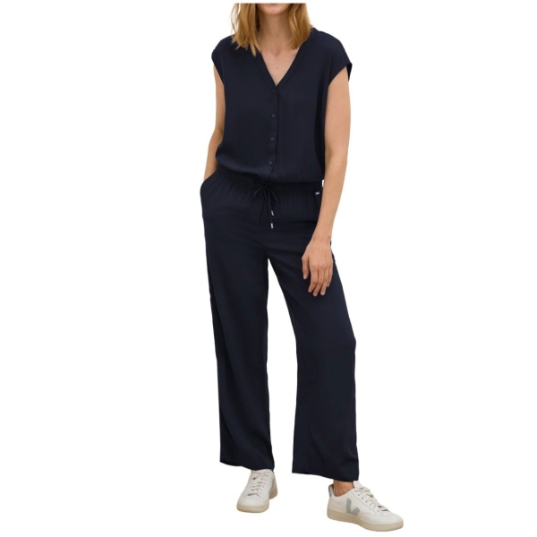 Cecil Damen Jumpsuit ohne Arm Casual Fit Mid Waist