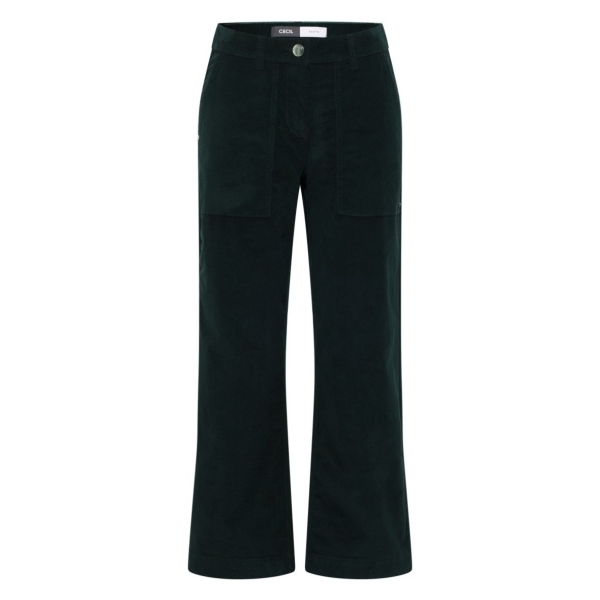Cecil Damen Cordhose Neele High Waist Wide Leg