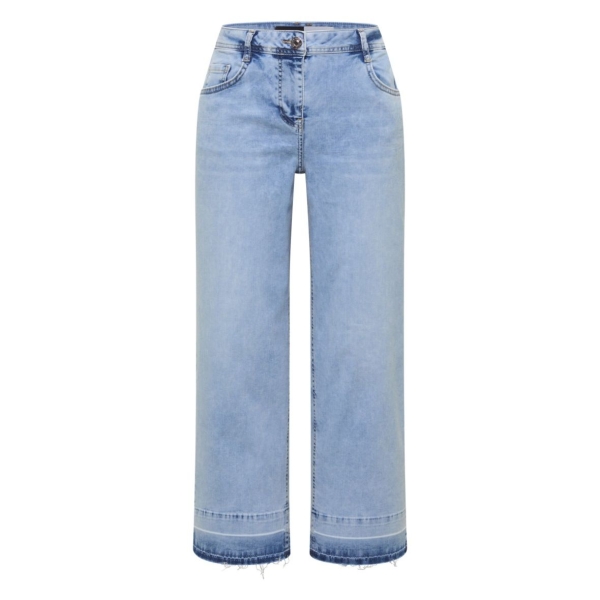 Cecil Damen 7/8 Jeans Neele Wide Leg Loose Fit