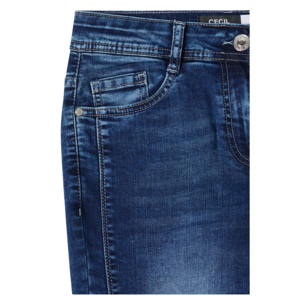 Cecil Damen Jeans Scarlett Wide Leg Casual Fit