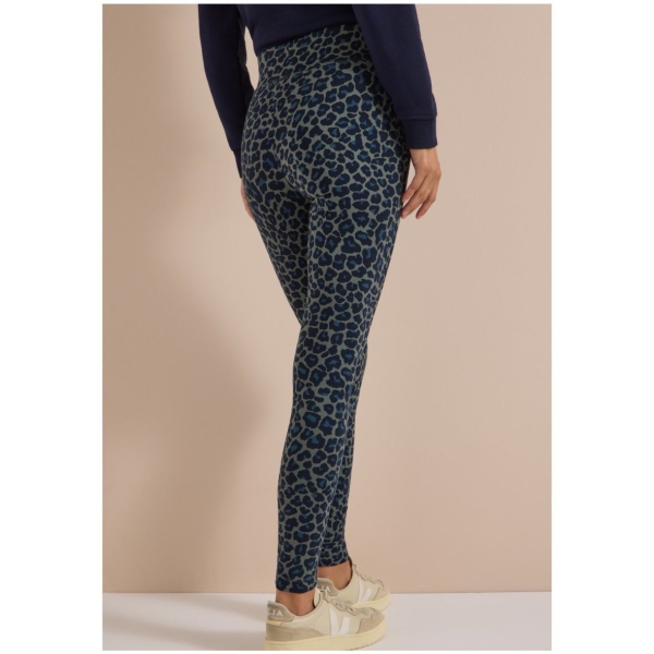 Cecil Damen Leggings mit Leo-Muster