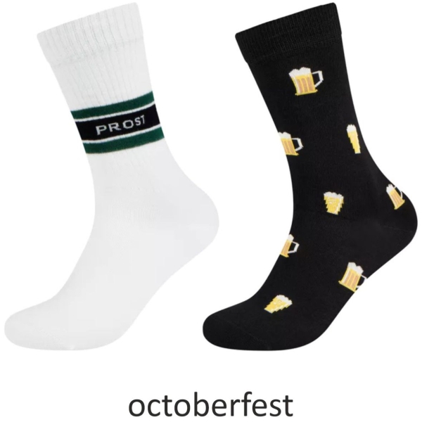 Fun Socks Unisex Socken 2 Paar Motifs Organic Cotton