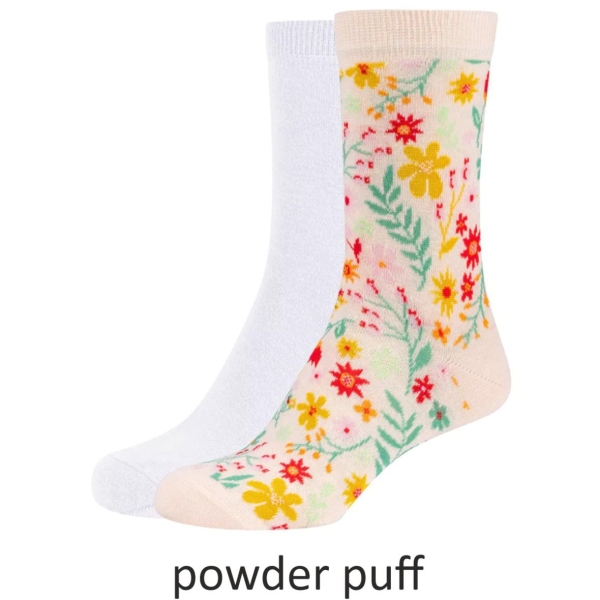 s.Oliver Damen Socken 2 Paar Originals Organic Flower