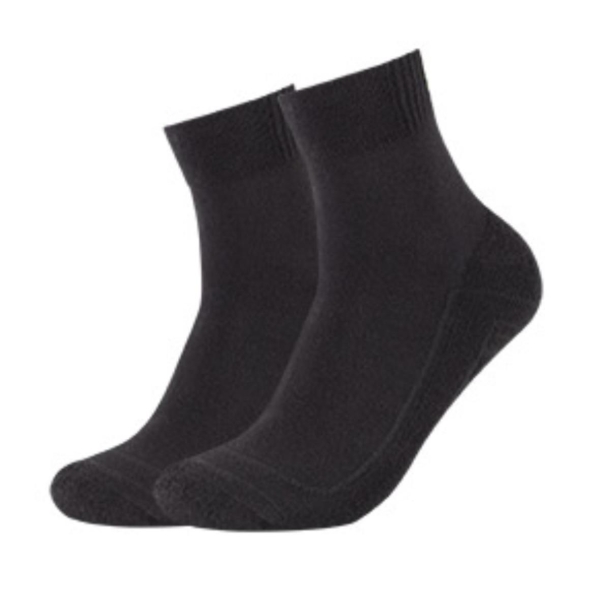 Skechers Unisex Basic Cushioned Quarter 2 Paar