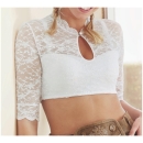 Nina von C. Dirndl-Bluse halbarm Annette