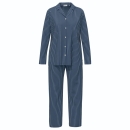 Seidensticker Damen langer Schlafanzug Nightwear Pyjama lang