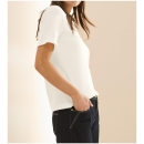 Cecil Damen T-Shirt uni Rippstruktur