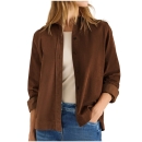 Cecil Damen 1/1 Arm Cordbluse mit Hemdkragen